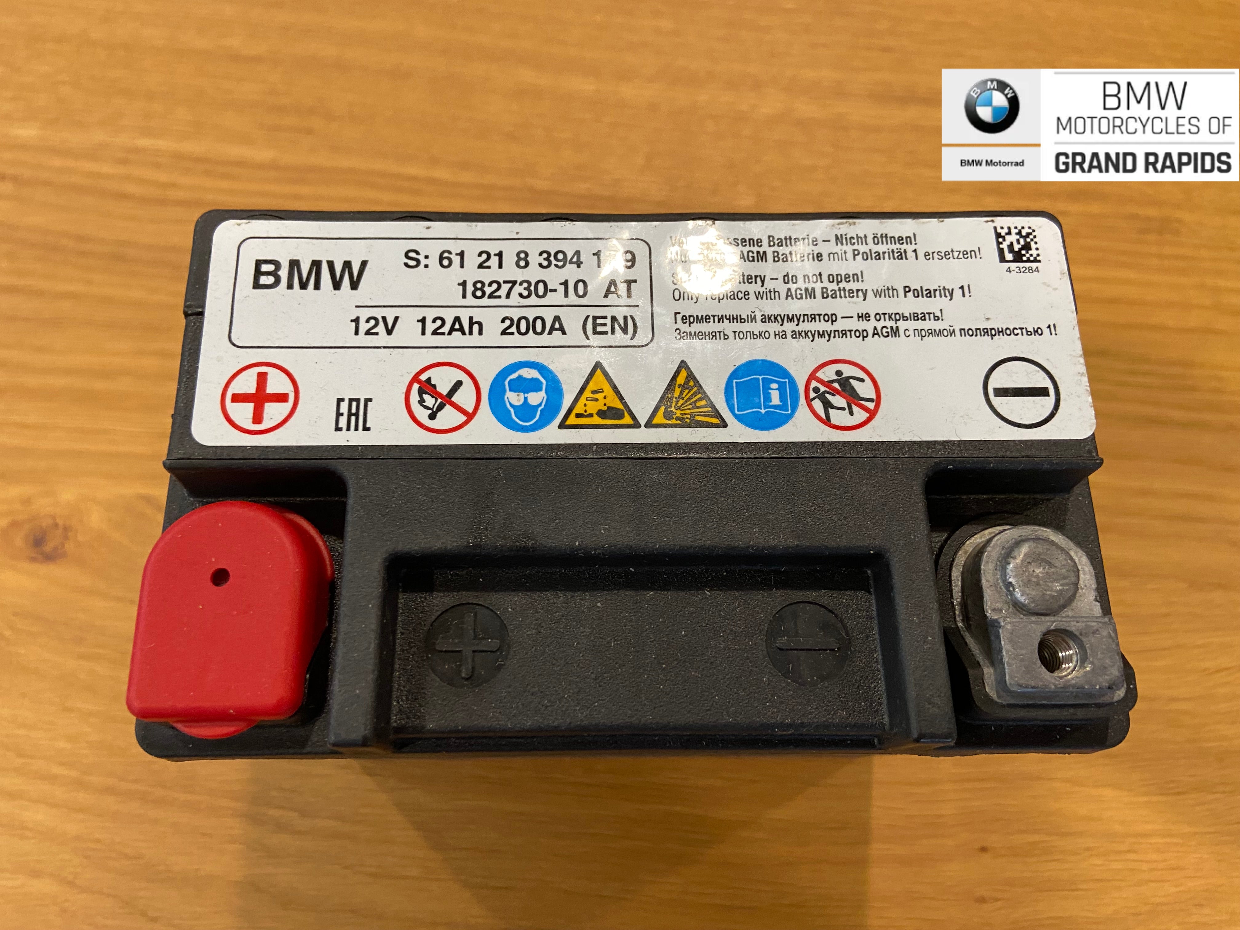 BMW AGM BATTERY R1200GS 1250GS 05-2023 F-Twin Models 650/700/800